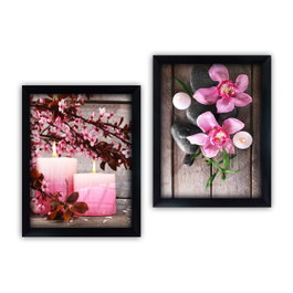 Wallity Cuadros Decorativos Enmarcados Multicolor (2 Piezas)
